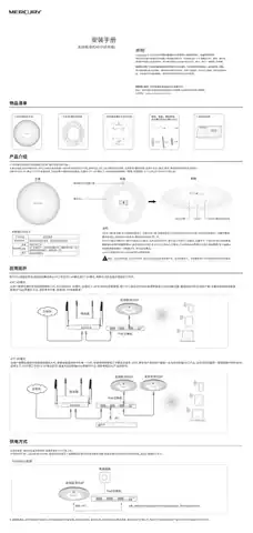 mercury水星MCAP300P V2.0安装手册 1.0.0